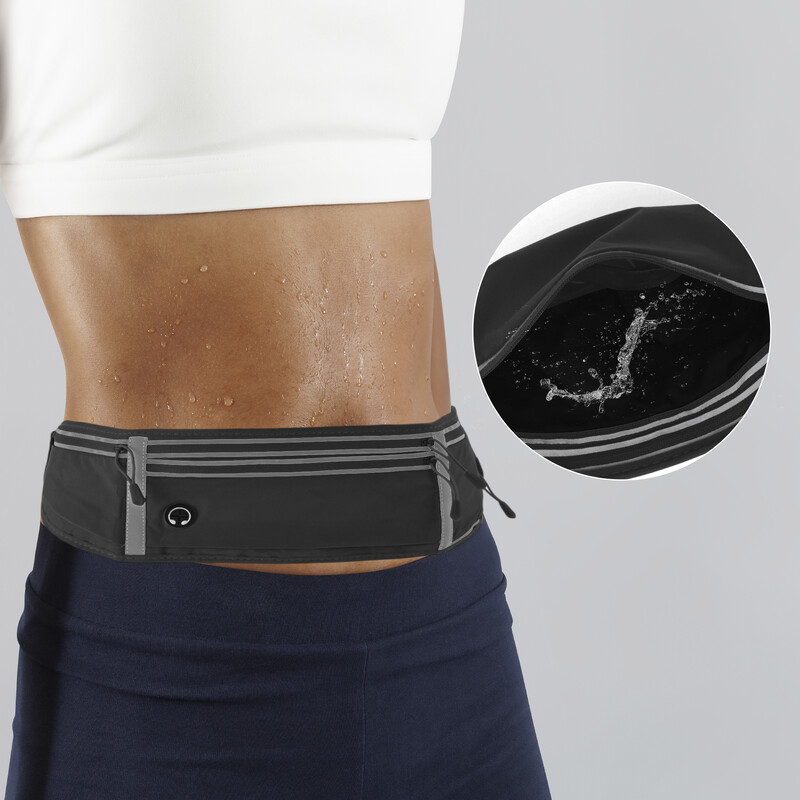 Ľadvinka X Autohaux s držiakom na fľašu s vodou, reflexný bežecký opasok, bežecké vrecko, opasok na behanie, ľadvinka