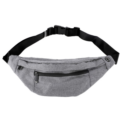 X Autohaux Crossbody Fanny Pack с 4 джоба с ципове Водоустойчива спортна чанта за кръста Пакет с регулируема чанта за колан за тренировка при пътуване