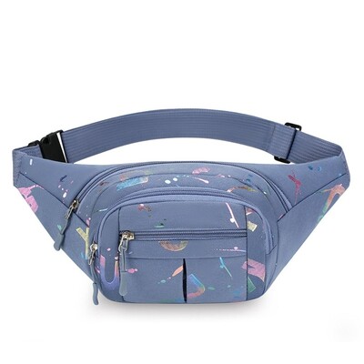 Modna torba s vrućim utisnutim slovima za trčanje na otvorenom Sportske torbe oko struka Višenamjenske ženske vodootporne torbe za nošenje preko ramena