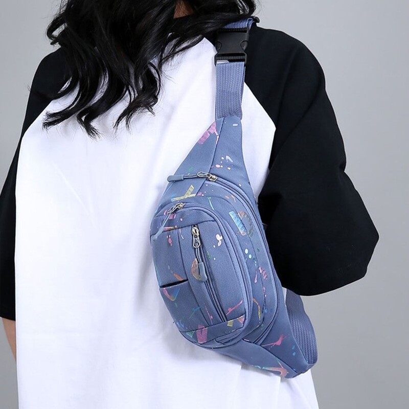 Modna torba s vrućim utisnutim slovima za trčanje na otvorenom Sportske torbe oko struka Višenamjenske ženske vodootporne torbe za nošenje preko ramena