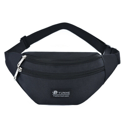 Mood Oxford Meeste Naiste vöökoht Universaalne Fanny Pack Sport Travel Outdoor Vöö Tõmblukuga vöökott Crossbody kott seljakotivarustus