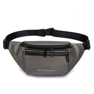 Мъжка ежедневна спортна чанта за кръста Чанта за телефон за бягане Чанта за презрамка Чанта през рамо за едно рамо за туризъм, колоездене, езда, катерене