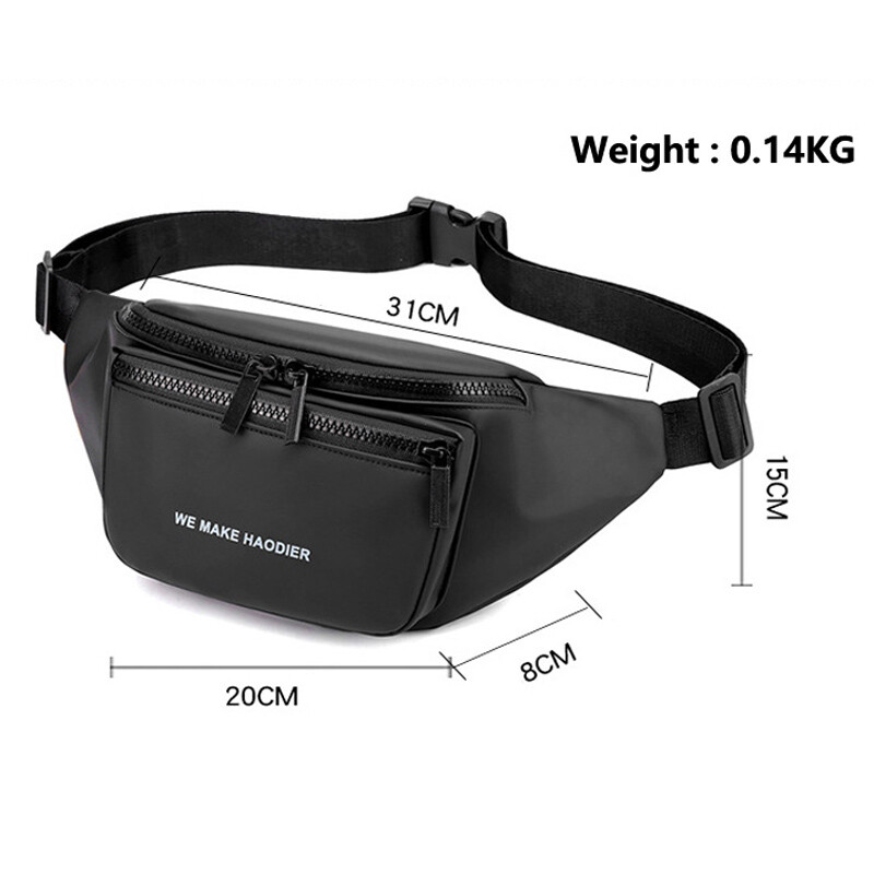 Мъжка ежедневна спортна чанта за кръста Чанта за телефон за бягане Чанта за презрамка Чанта през рамо за едно рамо за туризъм, колоездене, езда, катерене