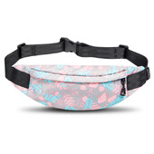 Мъж Жена Спорт Бягане Чанта за кръста Водоустойчива чанта за телефон за джогинг Туризъм Колоездене Карта за кръстосано тяло Държач за ключове Слушалки Чанта за рамо