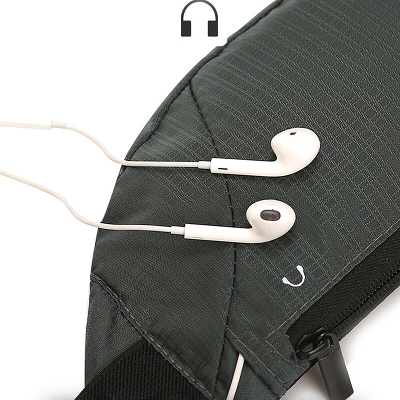 1PC Fanny Packs Дамски мъжки чанта за бягане Waist Pack Hip Bum Belt Sports Лека водоустойчива дишаща чанта за телефон