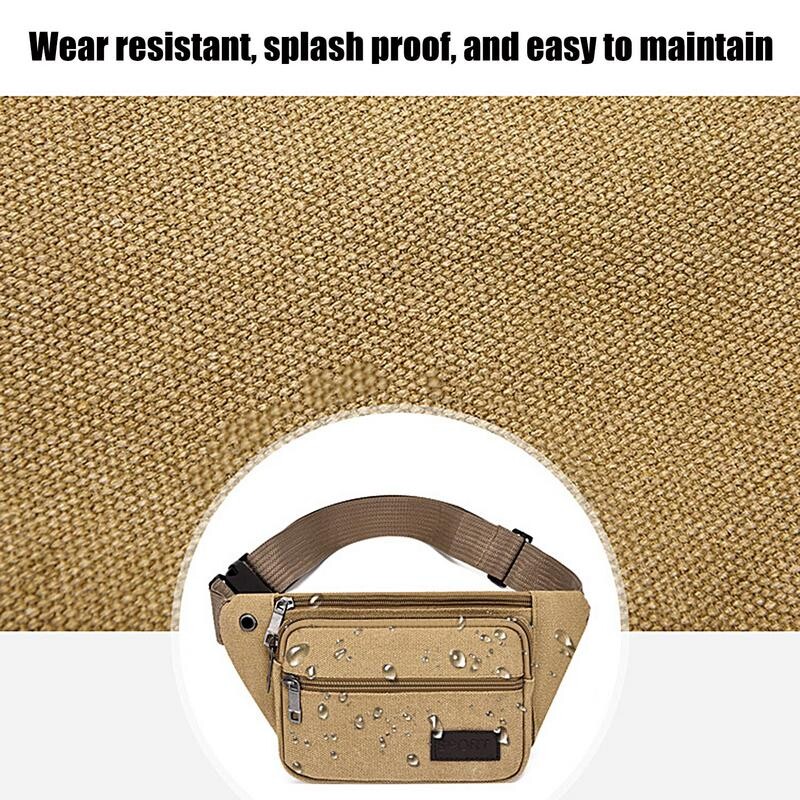 Гръдна чанта Платнена чанта за кръста Дамска мъжка чанта за колан Модна чанта за скитник Пътна чанта Чанта за телефон Джобна чанта за кръста Мъжка чанта