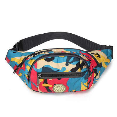 Kamuflažna torba oko struka za žene Muškarci Unisex torba oko struka Ženska slatka torba od banane Ženska mala podesiva kul šarena torba za rame