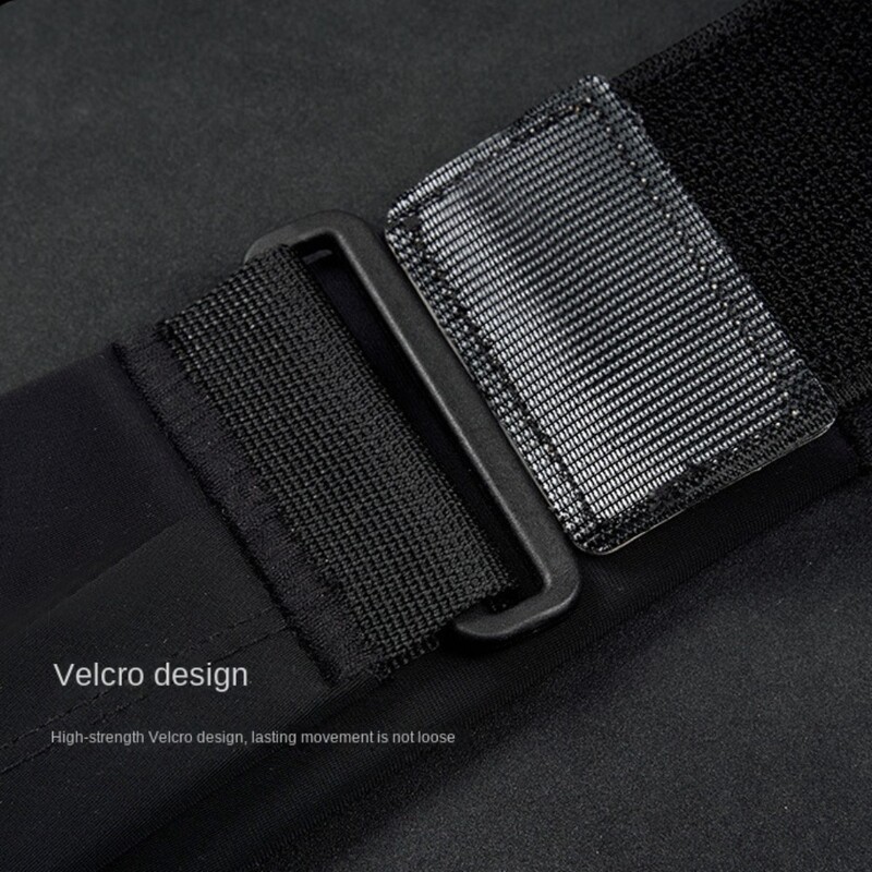 Veekindla ja peegeldava disainiga jooksuvöö Fanny pakk, õhukese vöökohaga jooksupakk naistele meestele, jooksva telefonihoidja