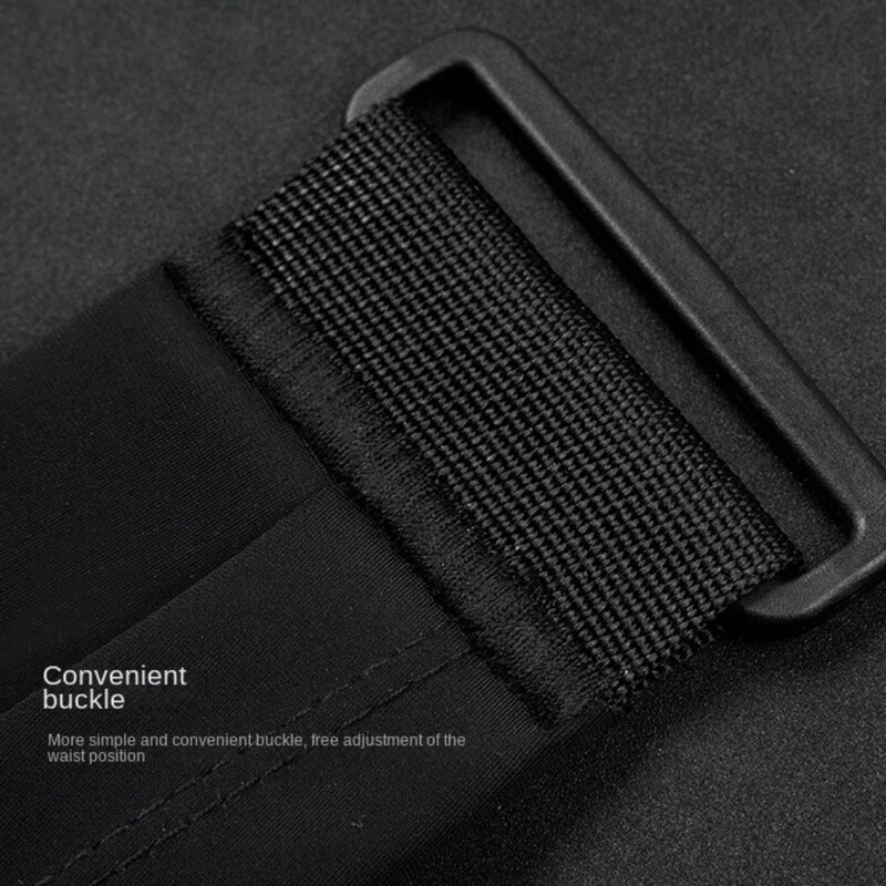 Veekindla ja peegeldava disainiga jooksuvöö Fanny pakk, õhukese vöökohaga jooksupakk naistele meestele, jooksva telefonihoidja