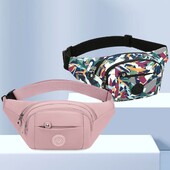 Naiste meeste rinnapakett veekindel välispordikott nailonist kott vöökott Fanny kott Crossbody