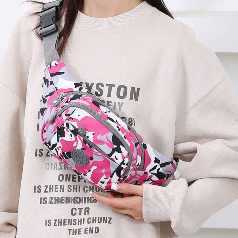 Naiste meeste rinnapakett veekindel välispordikott nailonist kott vöökott Fanny kott Crossbody