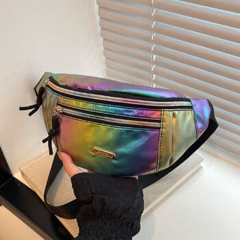 Fanny Packs Waist Pack за жени Чанта за кръста Пътуване Спорт Бягане Crossbody Чанта за гърди Чанта за колан Слинг Портмоне Чанти за рамо