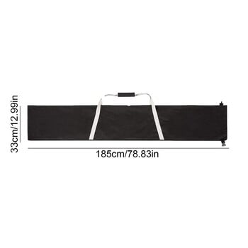 Τσάντα Ski Snowboard Carrier Αδιάβροχη τσάντα μεταφοράς για Ski And Snowboard Organizer Προστατευτική τσάντα αποσκευών σκι για ταξίδια με σκι