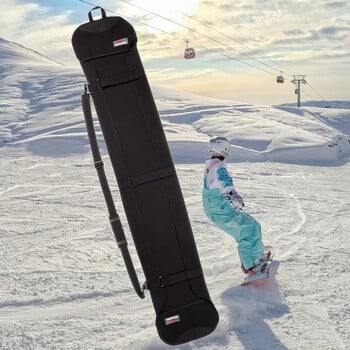 2024 Σκι Snowboard Τσάντα ώμου Ανθεκτική στις γρατσουνιές Σακίδιο πλάτης Monoboard Προστατευτική θήκη Snowboarding Τσάντα μεταφοράς για σκι