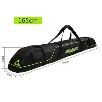 Τσάντα Ski Sport - 165cm 175cm Τσάντα για σκι με διπλή προστασία με διπλό λουρί και αξεσουάρ