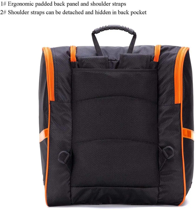 Custom Logo Slidinėjimo batų krepšiai Kelionių kuprinė Poliesteris Profesionalūs slidinėjimo aksesuarai Laikymas Krepšys Neperšlampamas sportinis šalmo krepšys