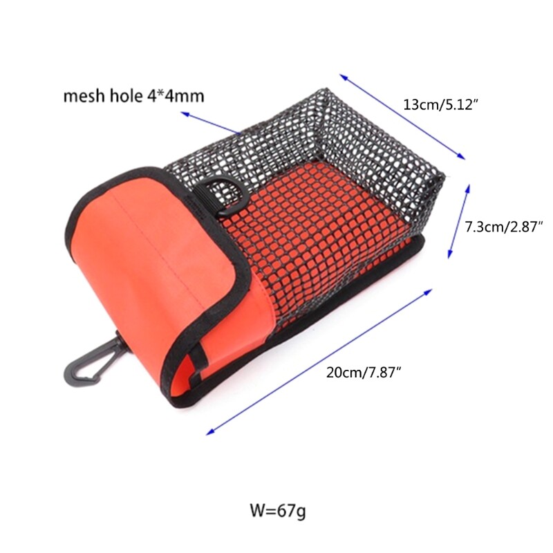 Snorgeldamisvarustuse kandekotid Poid Võrgustikku hoiutasku Sukeldumisvarustuse kott H58D