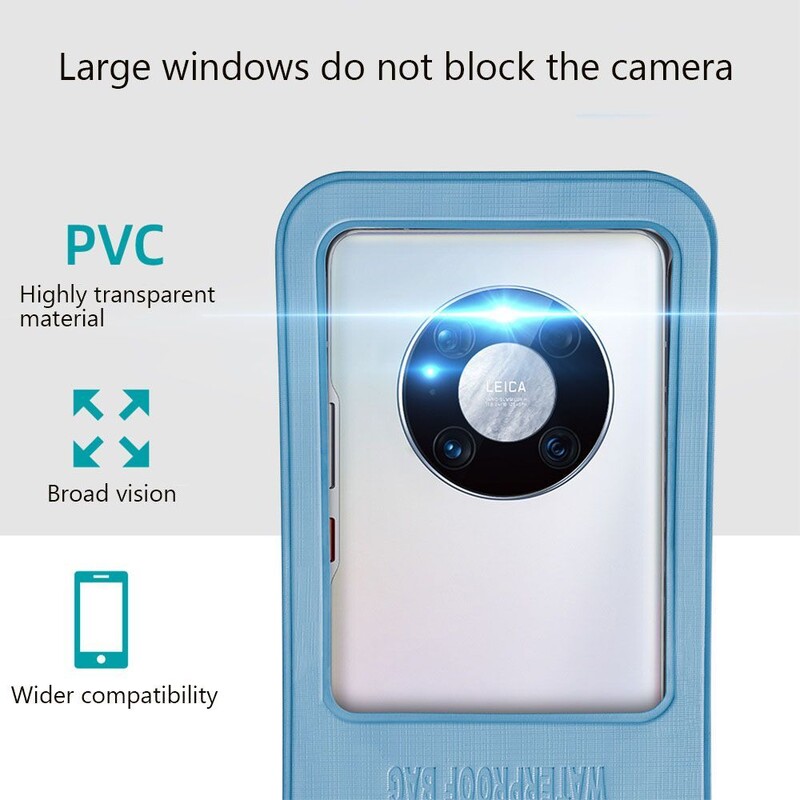 Прахоустойчив сензорен екран за плажно гмуркане Водоустойчив калъф за телефон Калъф за мобилен телефон Калъф за телефон Суха чанта за плуване