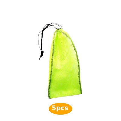 2/3/5 Мрежеста чанта с шнур за оборудване за гмуркане с шнорхел Очила за гмуркане Маска Жълта