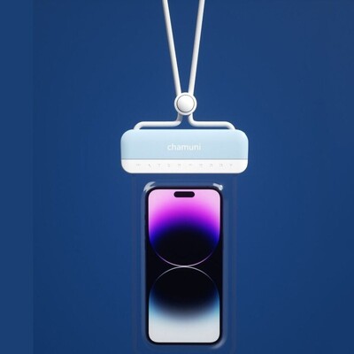 Нов водоустойчив капак с голям капацитет, висококачествен сензорен екран, мобилен телефон, водоустойчива чанта, прозрачна IPX8 чанта за плуване