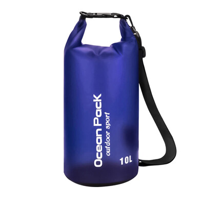 PVC vodootporna suha torba 500D 2L/5L/10L/20L Ronjenje na otvorenom Sklopiva muška ženska torba za plivanje na plaži Rafting River Ocean ruksak