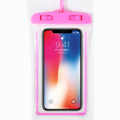 Водоустойчив калъф за телефон, за телефон под 6,7'', плуване, гмуркане, под вода, капак с протекторна торбичка, 