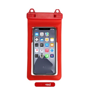 Нова ABS+PVC водоустойчива чанта за телефон с двойна кука Водоустойчиви чанти за плуване Носете диагонално водоустойчив калъф за телефон Плуване