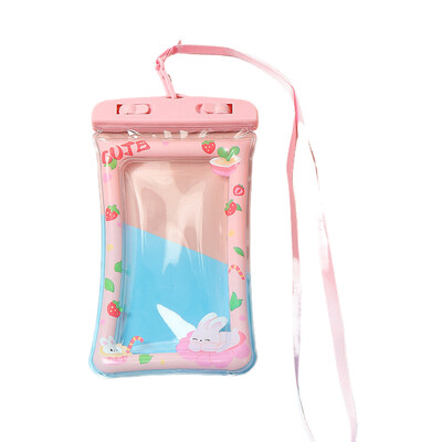 PVC veekindel telefoniümbris on pehme ja läbipaistev, mis on parem mitte lihtsalt fotode ja videote tegemiseks