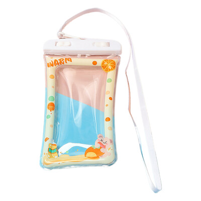 PVC veekindel telefoniümbris on pehme ja läbipaistev, mis on parem mitte lihtsalt fotode ja videote tegemiseks