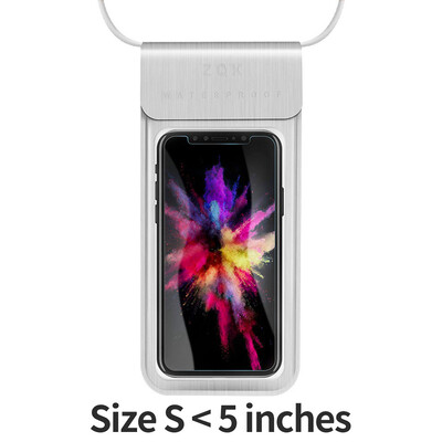 Veekindel telefoniümbrise kate puutetundliku ekraaniga mobiiltelefoni kuiva sukeldumiskoti kott kaelarihmaga iPhone Xiaomi Samsung Meizu jaoks