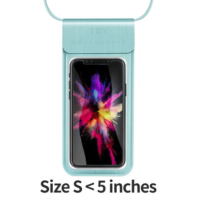 Veekindel telefoniümbrise kate puutetundliku ekraaniga mobiiltelefoni kuiva sukeldumiskoti kott kaelarihmaga iPhone Xiaomi Samsung Meizu jaoks