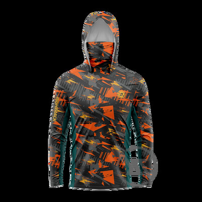 RT Mask Hoodies Ризи, подходящи за риболов, лов, катерене, къмпинг, туризъм, слънцезащита на открито, дишащо облекло #3