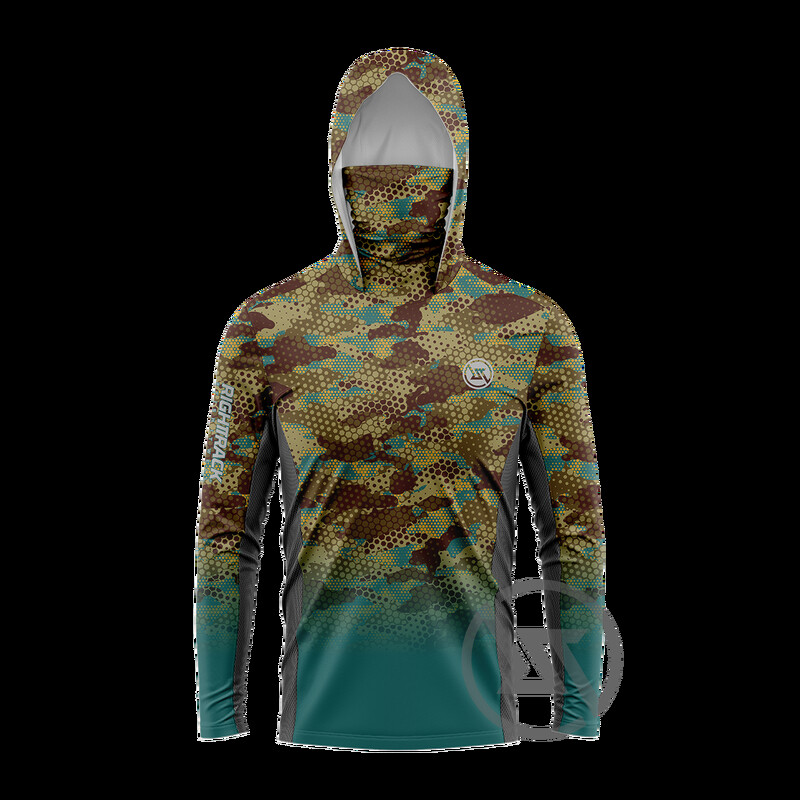 RT Mask Hoodies Ризи, подходящи за риболов, лов, катерене, къмпинг, туризъм, слънцезащита на открито, дишащо облекло #3