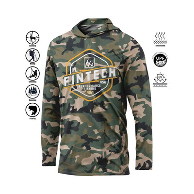 Nova muška majica s dugim rukavima, UV brzo sušeća ribolovna košulja, tanka prozračna vanjska majica s kapuljačom, muška Gillz ribolovačka košulja