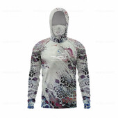 pelagic ear Мъжка качулка Риболовна риза с дълъг ръкав Риболовно облекло Риболовна тениска UV защита Риболовна риза Риболовно облекло