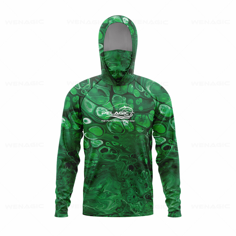 pelaģiskie rīki Vīriešu kapuce makšķerēšanas krekls ar garām piedurknēm Makšķernieku apģērbs makšķerēšanas t krekls UV aizsardzība makšķerēšanas krekls Makšķerēšanas apģērbs