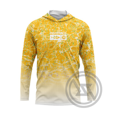 Нови мъжки качулки RIGHTTRACK Риболовно облекло UPF50+ UV камуфлаж Лов Катерене Къмпинг Туризъм Мрежесто облекло на открито