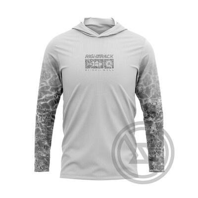 Нови мъжки качулки RIGHTTRACK Риболовно облекло UPF50+ UV камуфлаж Лов Катерене Къмпинг Туризъм Мрежесто облекло на открито