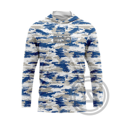 Нови мъжки качулки RIGHTTRACK Риболовно облекло UPF50+ UV камуфлаж Лов Катерене Къмпинг Туризъм Мрежесто облекло на открито