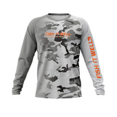 Лятна риболовна мъжка риза с дълъг ръкав 50+ UPF защита Бързосъхнещи топове Леки тънки дишащи ризи за открито