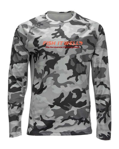 Лятна риболовна мъжка риза с дълъг ръкав 50+ UPF защита Бързосъхнещи топове Леки тънки дишащи ризи за открито