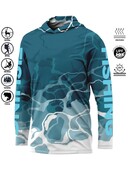 2024 Ribička majica s kapuljačom, UPF 50+ UV zaštita Brzo sušeće majice Prozračne majice za ribolov na otvorenom koje upijaju vlagu