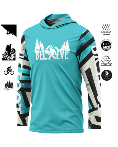 BIGFOOT Jauns Skriešanas Apģērbs Hoodie Daudzfunkcionāls Vīriešu Sporta Apģērbs Vasaras Elpojošs Garām piedurknēm Skriešanas Apģērbs Saule Makšķerēšana