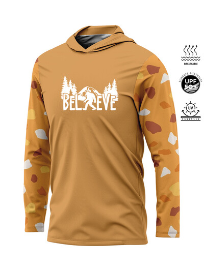 Nova muška majica s kapuljačom s kremom za sunčanje i ribolov Putna majica s kapuljačom dugih rukava Krema za sunčanje Vruće ljetne sportove na otvorenom Kampiranje Prozračna majica s kapuljačom