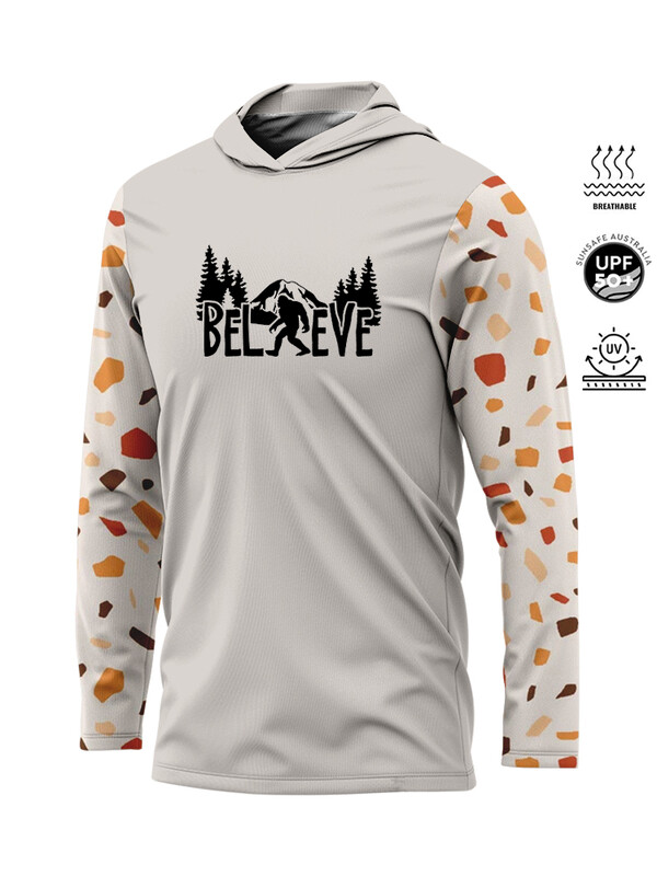 Nova muška majica s kapuljačom s kremom za sunčanje i ribolov Putna majica s kapuljačom dugih rukava Krema za sunčanje Vruće ljetne sportove na otvorenom Kampiranje Prozračna majica s kapuljačom