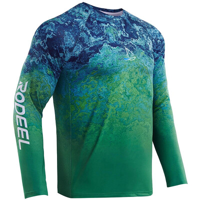 FEIYUE Muške majice za zaštitu od sunca, kamuflažne UPF 50+ dugih rukava, brzo sušeće, prozračne, majice za planinarenje i ribolov, TOPSKE VRHUNKE otporne na UV zrake