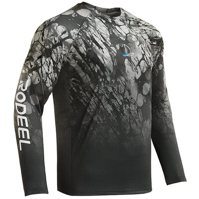 FEIYUE Muške majice za zaštitu od sunca, kamuflažne UPF 50+ dugih rukava, brzo sušeće, prozračne, majice za planinarenje i ribolov, TOPSKE VRHUNKE otporne na UV zrake