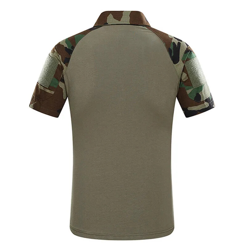 Ljeto na otvorenom Muški S Sport Lov Planinarenje Kamuflažna majica kratkih rukava Gornji dio taktičke majice za lov i planinarenje
