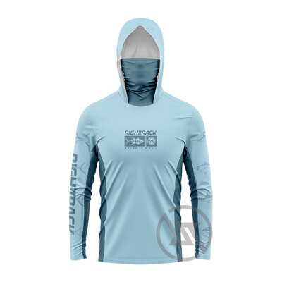 Jauni RT maskas kapuces Makšķernieku apģērbs UPF50+ UV Medības kāpšana Kempings Pārgājieni Logotipi Krāsaini elpojoši makšķerēšanas apģērbi