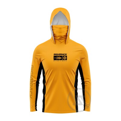 Jauni RT maskas kapuces Makšķernieku apģērbs UPF50+ UV Medības kāpšana Kempings Pārgājieni Logotipi Krāsaini elpojoši makšķerēšanas apģērbi